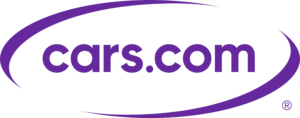 Logo violet pour Cars.com.