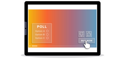 Commerce électronique interactif et vidéo